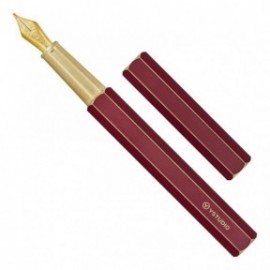 YSTUDIO classic revorve fountain pen red brass