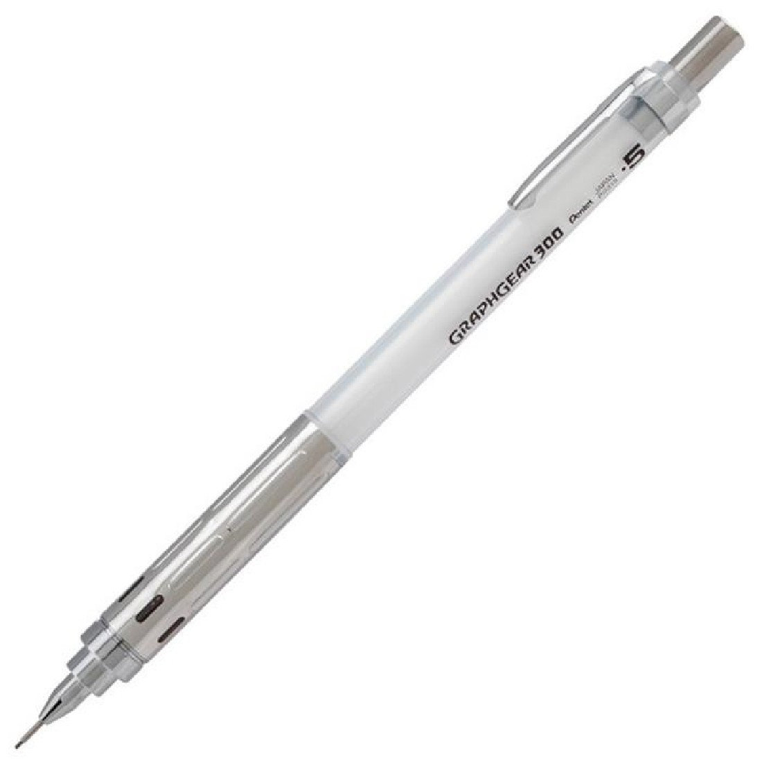 Pentel Graphgear 300 White 0.5mm mechanical pencil  PG317-AX