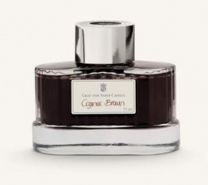 Graf von Faber-Castell Cognac Brown, 141016 Fountain Pen Ink 75ml