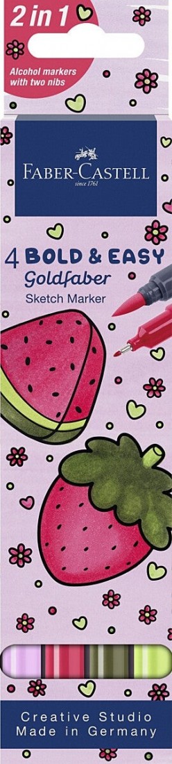 Faber Castell Goldfaber Sketch Dual Markers Bold and Easy 1 164816