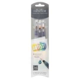 Cretacolor Water Brushes F-M-B Artist Studio 3pcs 43039