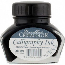 Cretacolor calligraphy ink black 30ml 43028