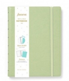 Notebook Refillable Ruled A5 Sage 560266 Filofax