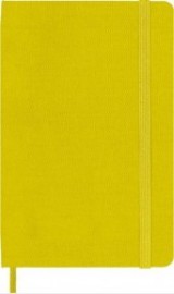 Notebook Pocket 9x14 Silk Hay Yellow Ruled Hard Cover Moleskine