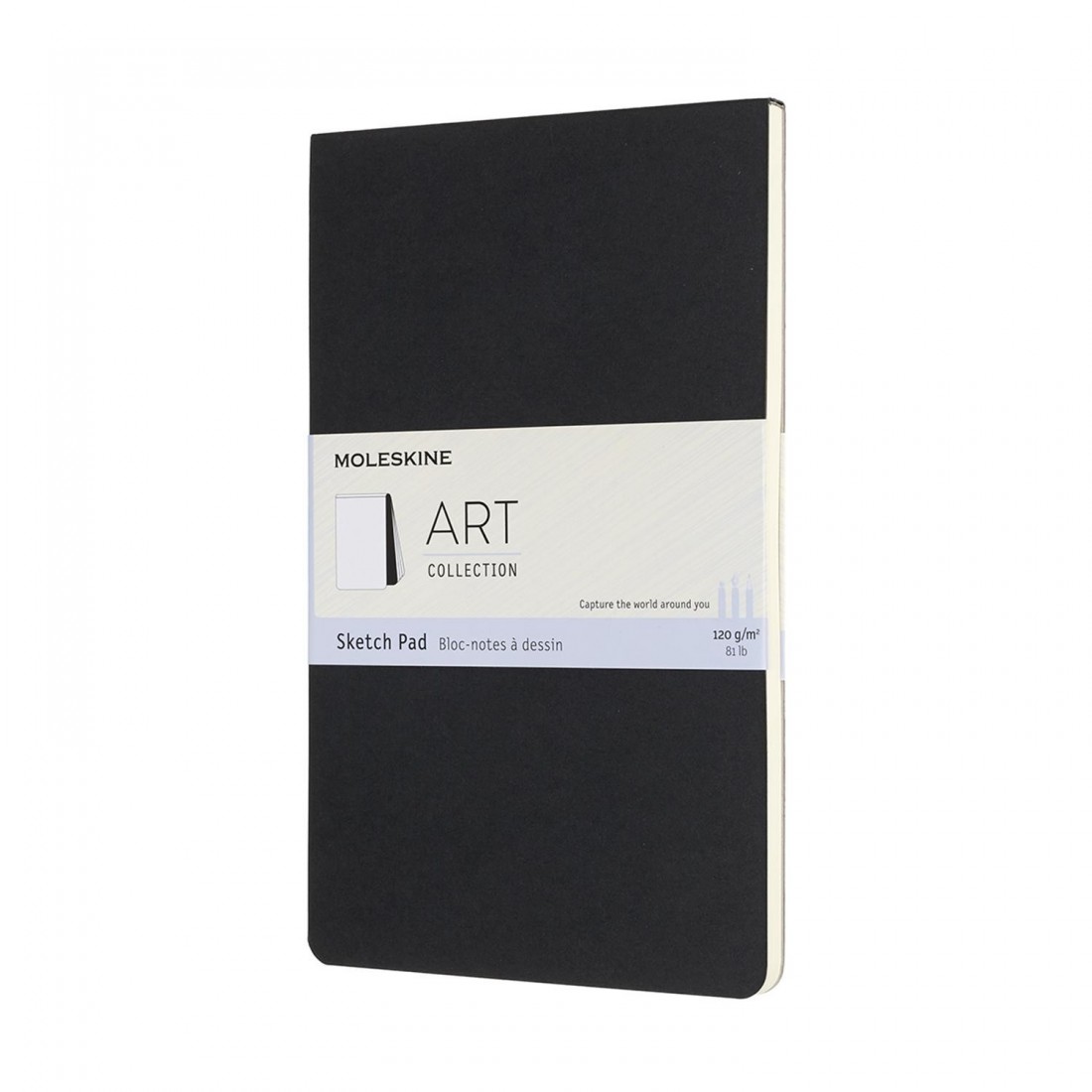 Moleskine Notebook Sketch Pad 13x21 Black