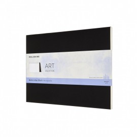 Notebook  23x31 Watercolour Block Black Moleskine