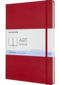 Notebook A3 Sketchbook Red Hard Cover Moleskine