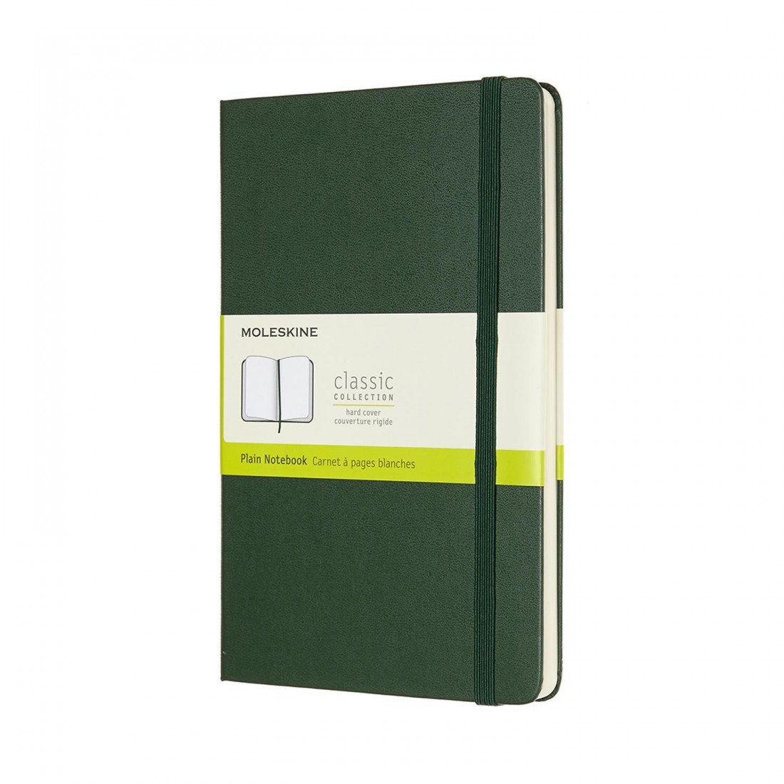 Moleskine notebook classic Myrtle Green Large 13x21 Hard cover Plain