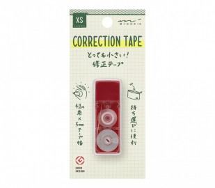 Midori XS (extra small)  Correction Tape Deep Red  35516006