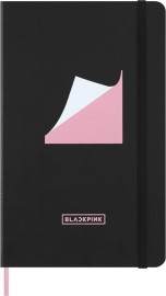 Moleskine Notebook with BLACKPINK Collection, Large, ruled, hard cover