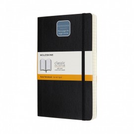 Notebook Large 13x21 Ruled Expanded Version Black Soft Cover Moleskine
