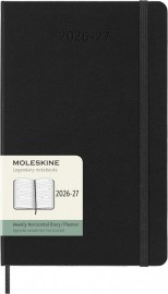 Moleskine Classic Planner 2026 - 2027 Weekly Horizontal 18 Month Black Large 13x21 hard cover