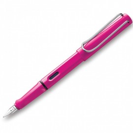 Lamy Safari Shiny Pink Fountain Pen 013