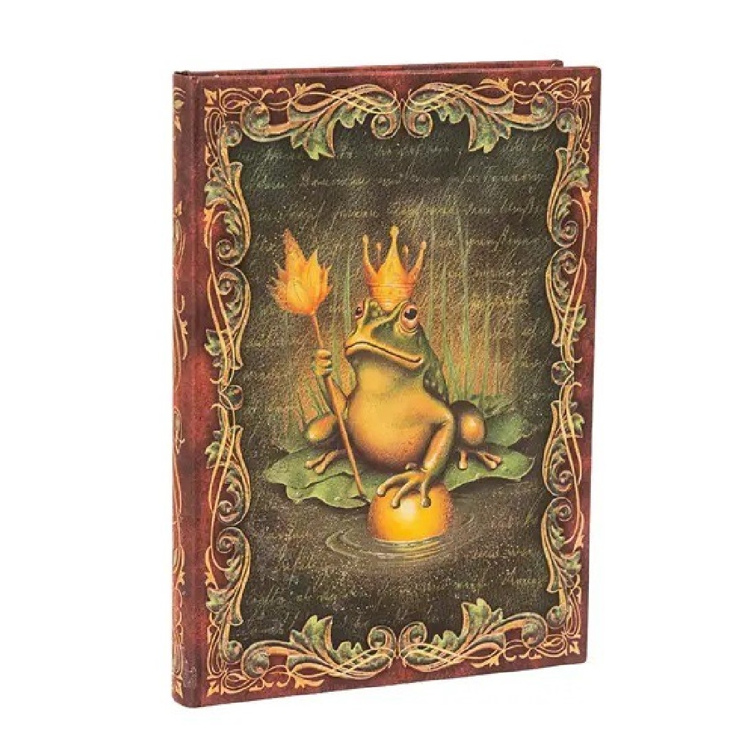 Paperblanks notebook The Brothers Grimm, Frog Prince, midi 12x18, ruled, hard cover