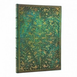 Paperblanks Notebook Emerald Flower Grande Lined