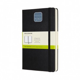 Moleskine Notebook Plain Expanded Version Large 13x21 Black Hard Cover