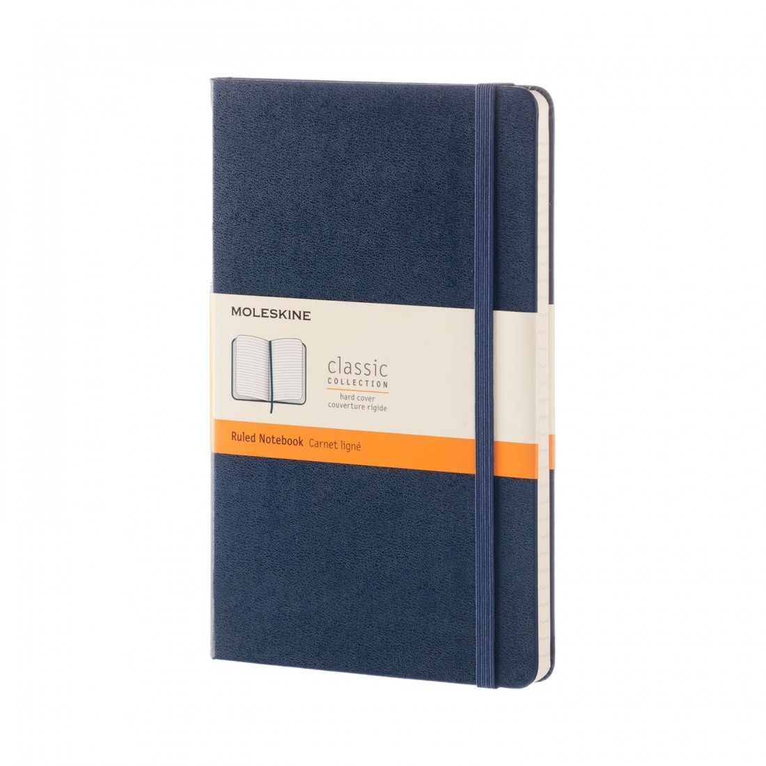 Moleskine Notebook Sapphire blue Ruled Large 13x21 Hard cover