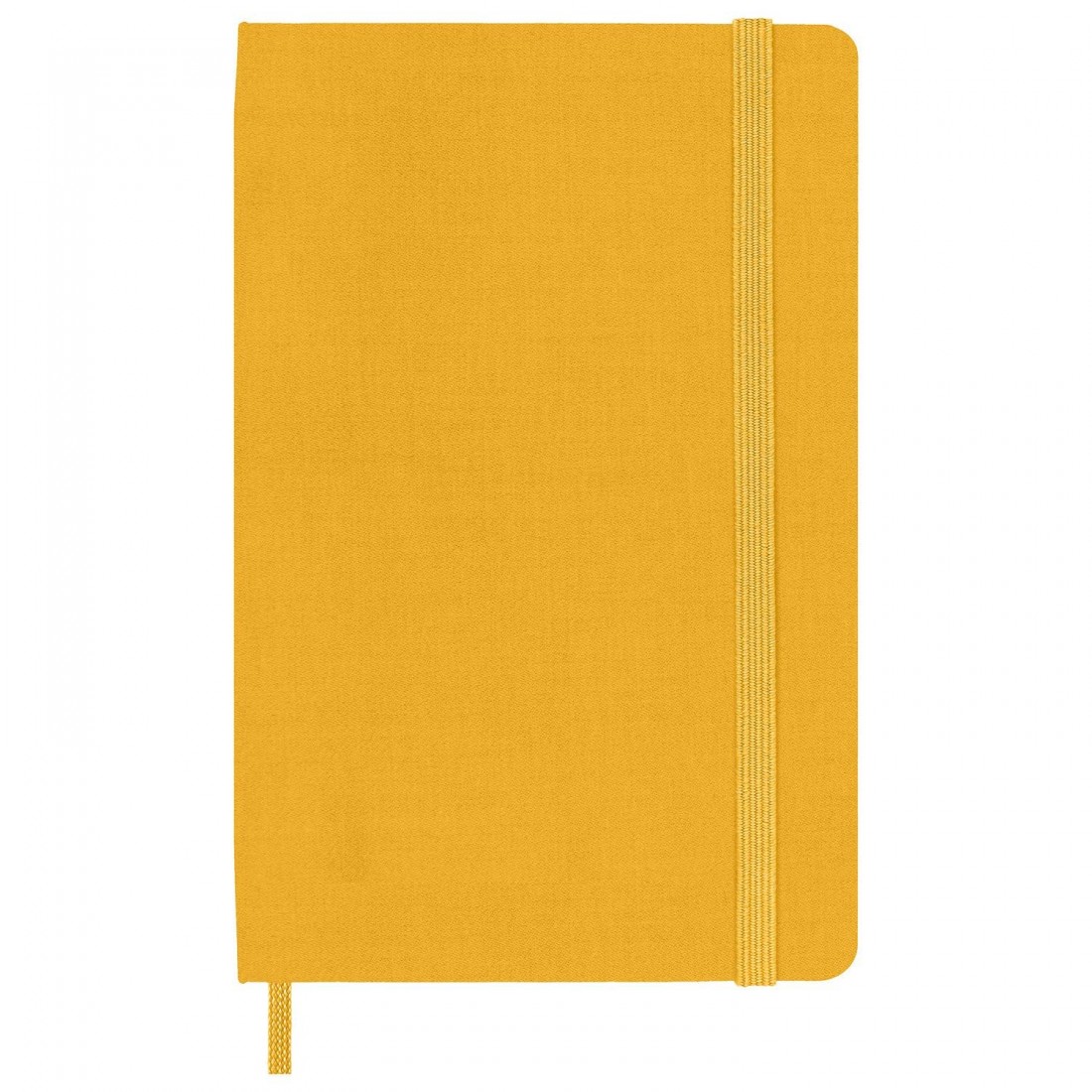 Notebook Extra Large 19x25 Silk Orange Yellow Ruled Hard Cover Moleskine