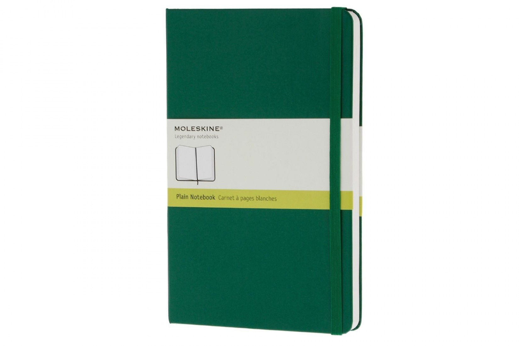 Notebook Pocket 9x14 Plain Green Hard Cover Moleskine
