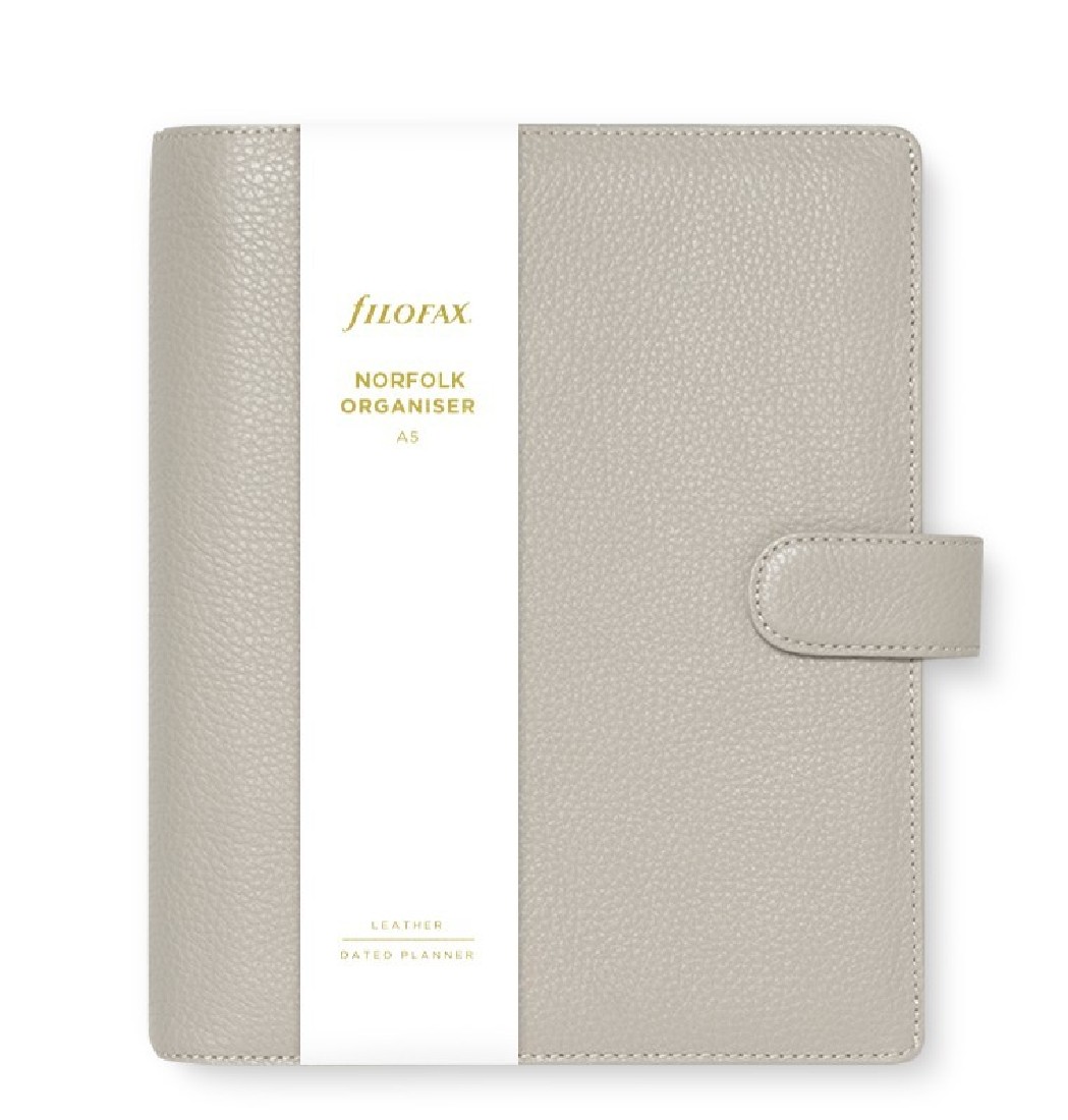 Filofax Organiser A5 Norfolk Taupe 022643.