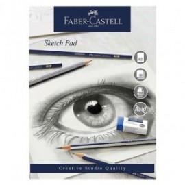 Faber Castell sketch pad A3, 50 sheets, 100 gsm, WD792515