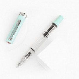 Twsbi Eco T Mint Blue piston filling fountain pen