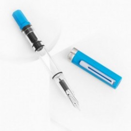 Twsbi Eco Cerulean blue piston filling fountain pen
