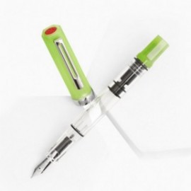 Twsbi Eco glow green piston filling fountain pen