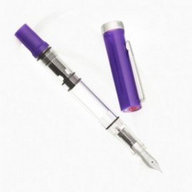Twsbi Eco T Eggplant piston filling fountain pen