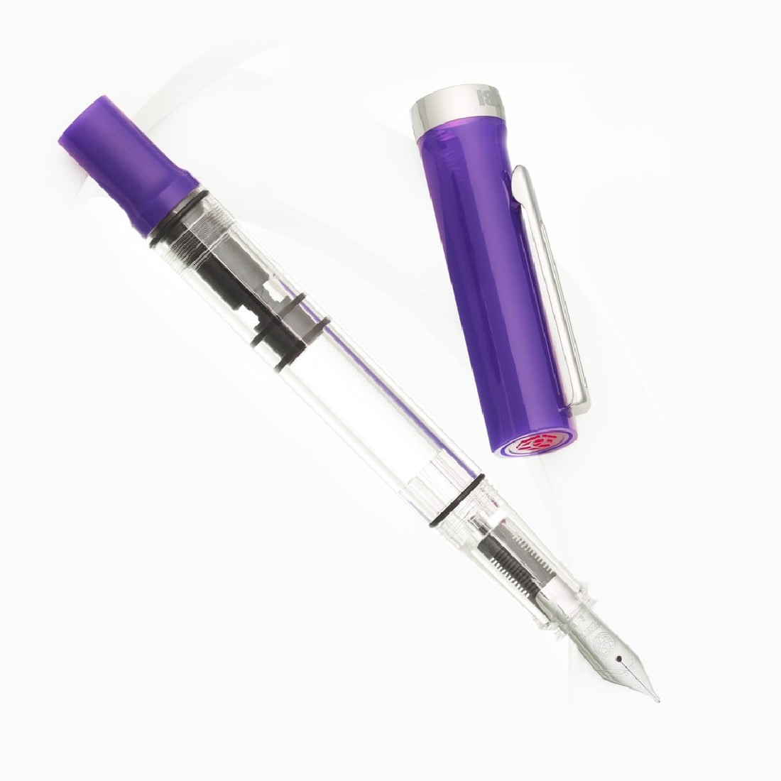Twsbi Eco T Eggplant piston filling fountain pen
