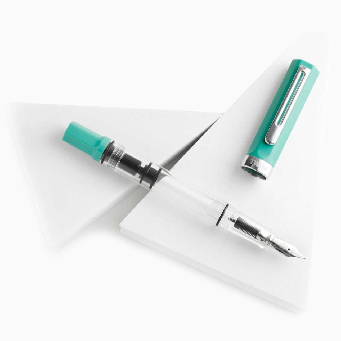 Twsbi Eco persian green piston filling fountain pen