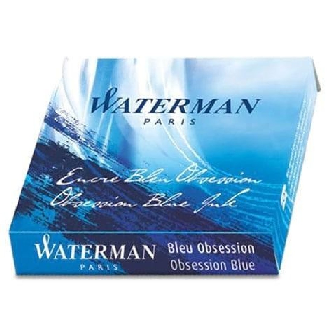 Waterman Mini Ink Cartridges South Sea Blue 6pcs 1955317