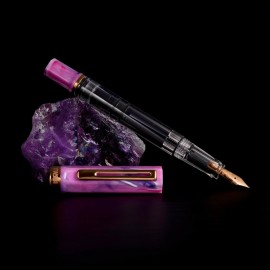 Twsbi Eco Fluorite Purple Bronze Fountain Pen