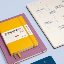 12M Daily Diary 2027, A4 plus, hardcover, Black, Leuchtturm 1917