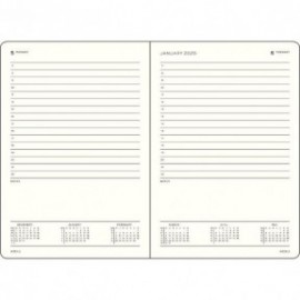 12M Daily Diary 2027, A4 plus, hardcover, Black, Leuchtturm 1917
