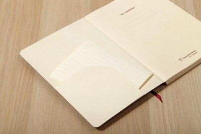 Clairefontaine A5 notebook My. essential, Lined, Black, soft cover, 192 pages, 90g, 93461