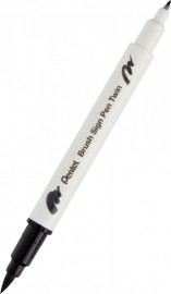 Pentel Brush Sign Pen Twin T101 Black
