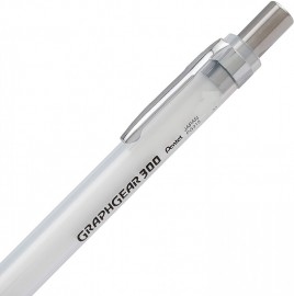 Pentel Graphgear 300 White 0.7mm mechanical pencil  PG317-TWX