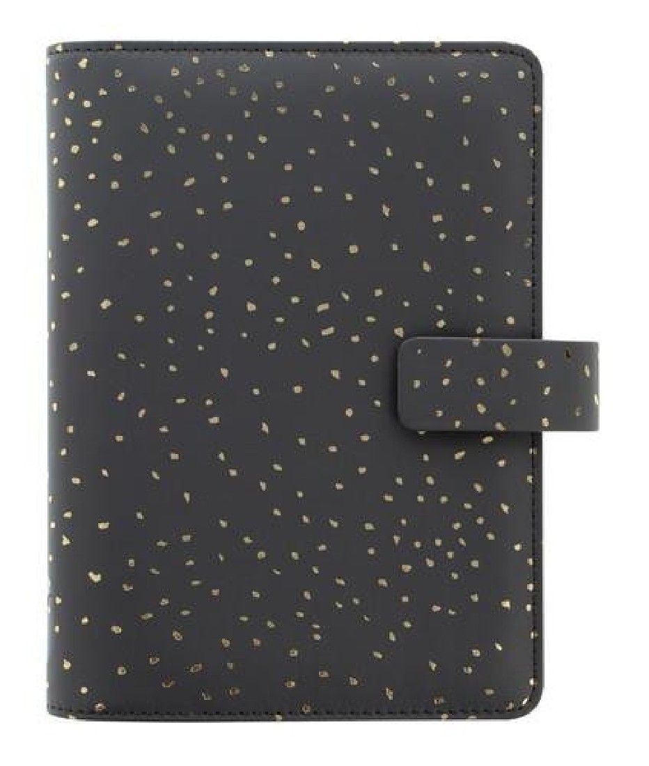 Filofax organiser Personal Confetti Charcoal 028722 FX.