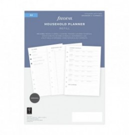 Filofax Refill A5 Organiser Household Planner 132926