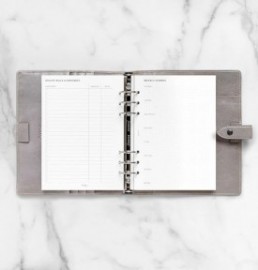 Filofax Refill A5 Organiser Household Planner 132926