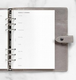 Filofax Refill A5 Organiser Household Planner 132926