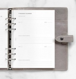 REFILL A5 TRAVEL PLANNER NOTEBOOK 152008 FILOFAX.