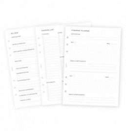 REFILL A5 TRAVEL PLANNER NOTEBOOK 152008 FILOFAX.