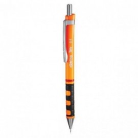 Rotring  tikky mechanical pencil orange 0,5mm (free leads & eraser)