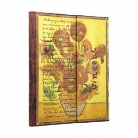 Paperblanks Notebook Van Gogh Sunflowers Ultra Wrap Lined