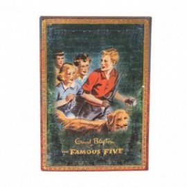 Paperblanks notebook The Famous Five, Enid Blyton, midi 12x18, ruled, soft cover