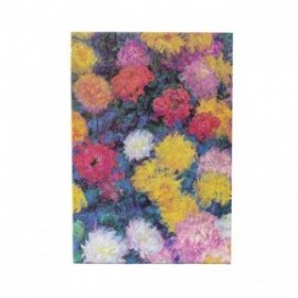Paperblanks Notebook Monet’s Chrysanthemums Midi Lined