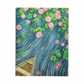 Paperblanks Notebook  Lotus River Ultra 18x23 Lined