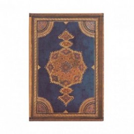 Paperblanks Safavid Indigo Mini 10X14 lined notebook, hard cover, magnetic closure